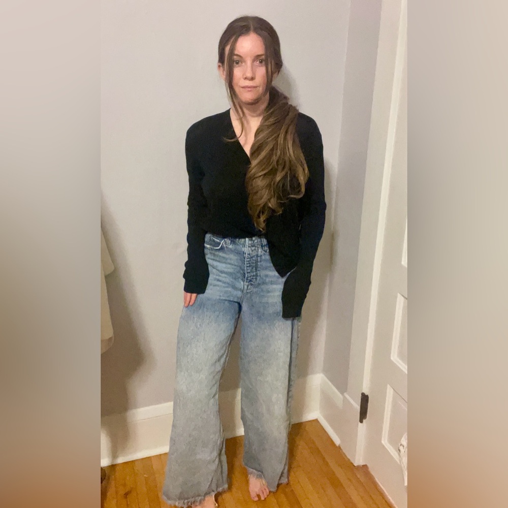 Anthropologie Wide Legged Jeans